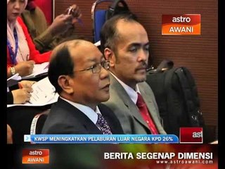 KWSP meningkatkan pelaburan luar negara kepada 26%