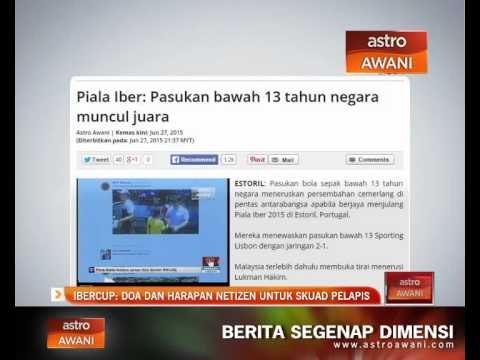 Ibercup: Doa dan harapan netizen untuk skuad pelapis