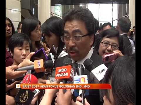 Bajet 2017 akan fokus golongan B40 ,M40