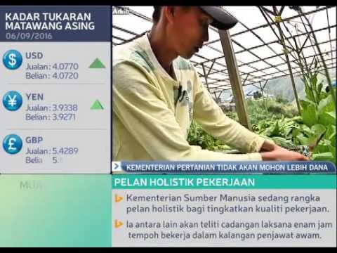Kementerian Pertanian tidak akan mohon lebih dana