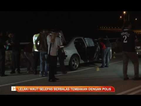 Lelaki maut selepas berbalas tembakan dengan polis