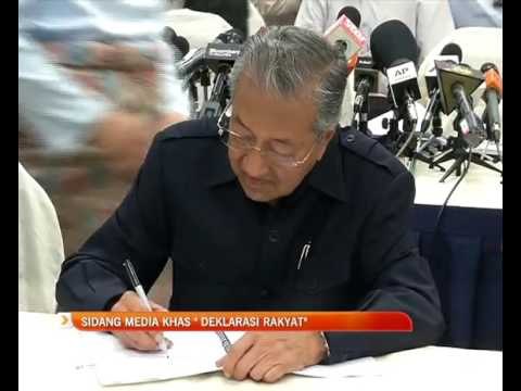 Sidang Media Khas 'Deklarasi Rakyat'