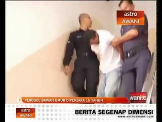 Perogol bawah umur dipenjara 16 tahun