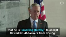 Mattis Warned Pentagon About Air Force's New Tanker Program
