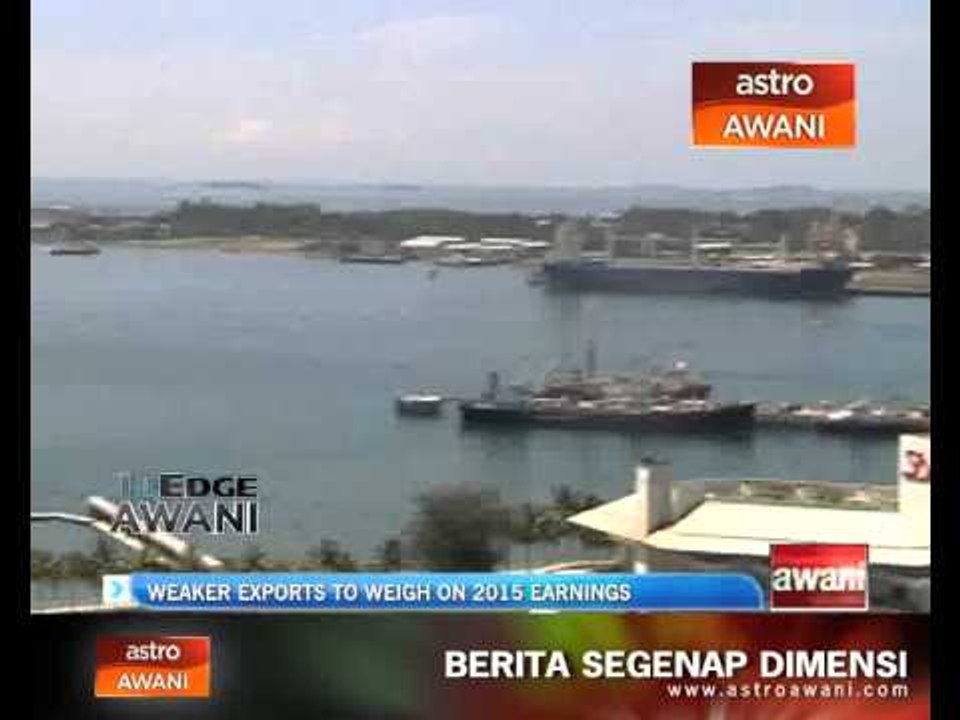 Weaker exports to weigh on 2015 earnings