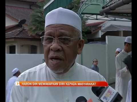 Haron Din mewakafkan diri kepada masyarakat