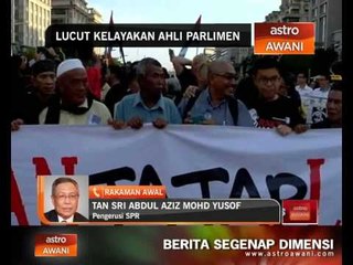 SPR tunggu surat daripada Speaker Dewan Rakyat