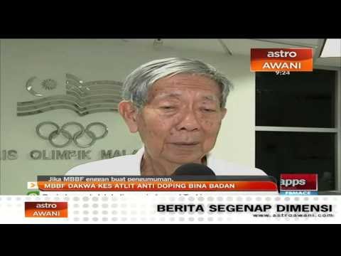 MBBF dakwa kes atlit anti doping bina badan