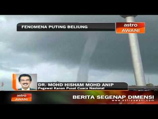 Kejadian puting beliung di Bintulu