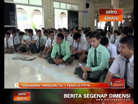 Terengganu tanggung caj 1 peratus PTPTN