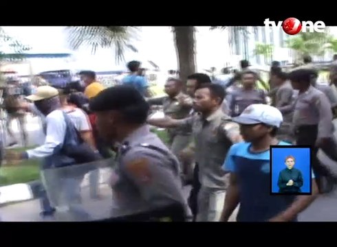 Unjuk Rasa Tolak Perusahaan Tambang Berlangsung Ricuh