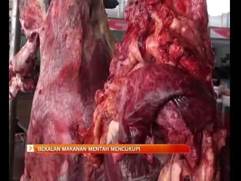 Bekalan makanan mentah mencukupi