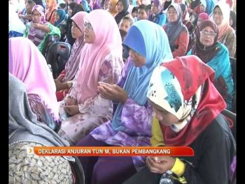 Deklarasi anjuran Tun Dr Mahathir Mohamad, bukan pembangkang