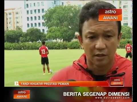 Lions XII: Fandi Ahmad khuatir prestasi pemain