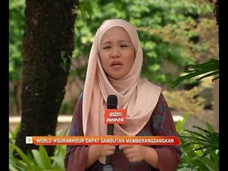 World #QuranHour dapat sambutan memberangsangkan