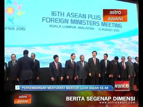 Perkembangan Mesyuarat Menteri Luar Asean ke-48.