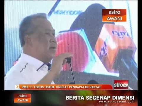 RMK-11 fokus usaha tingkat pendapatan rakyat
