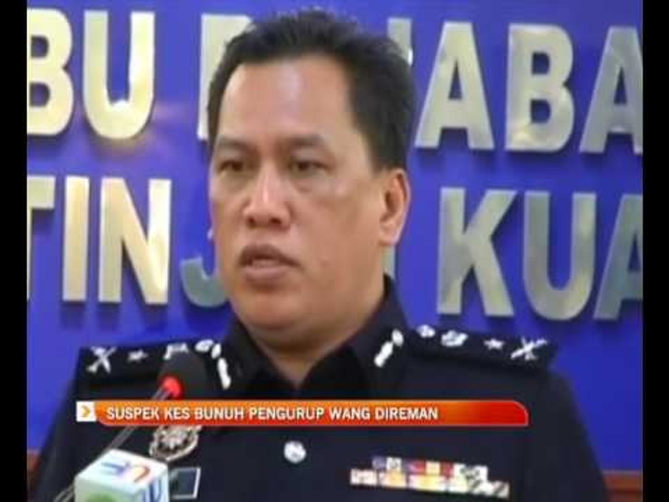 Suspek kes bunuh pengurup wang direman