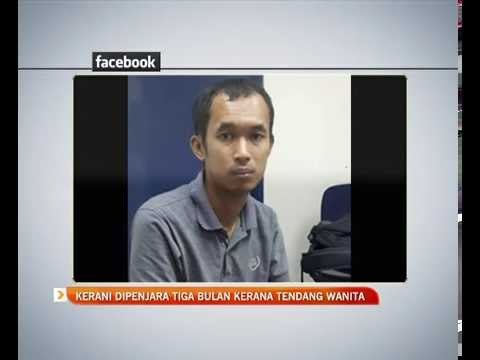 Kerani dipenjara tiga bulan kerana tendang wanita