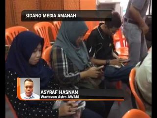 Sidang media Parti Amanah Negara