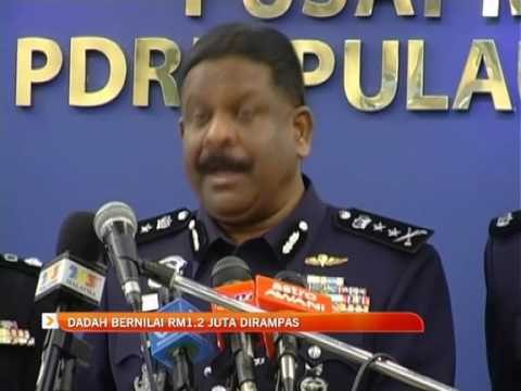 Dadah bernilai RM1.2 juta dirampas
