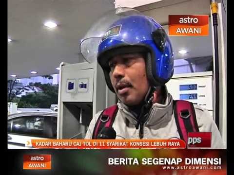 Kenaikan kadar tol: Reaksi pengguna jalan raya