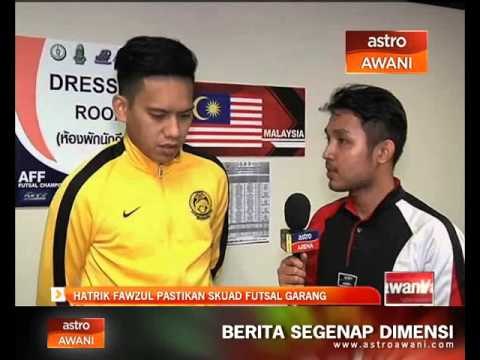 Hatrik Fawzul pastikan skuad futsal garang