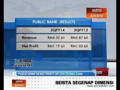 Public Bank 3Q net profit up 13% to RM1.19bn