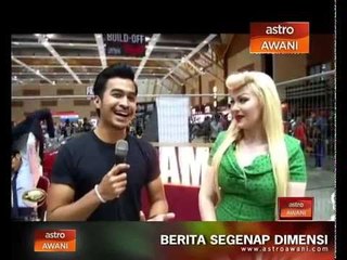 Cassidy Anderson menyanyi lagu Melayu sejak 2012