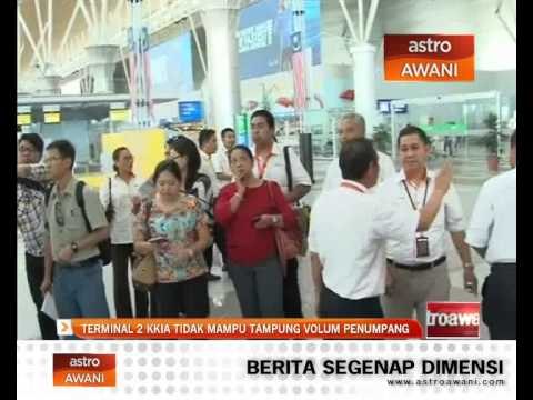 Terminal 2 KKIA tidak mampu tampung jumlah penumpang
