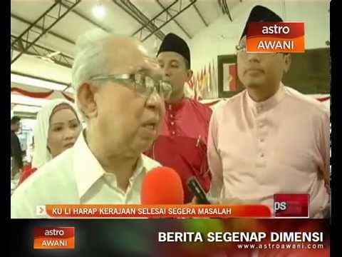 Ku Li harap kerajaan selesai segera masalah
