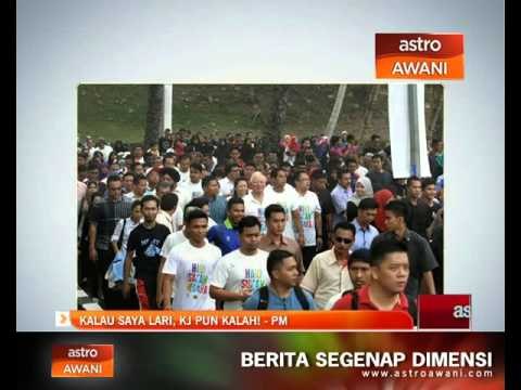 Kalau saya lari, KJ pun kalah! – PM