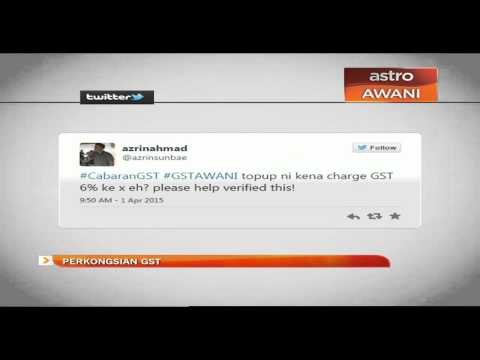 Trending perkongsian GST