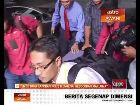 1MDB buat laporan polis mengenai kebocoran maklumat