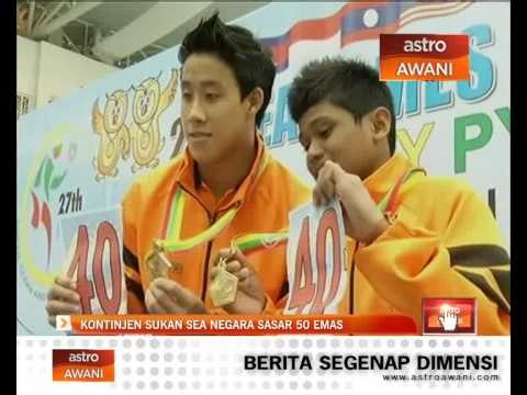 Kontinjen Sukan Sea sasar 50 emas