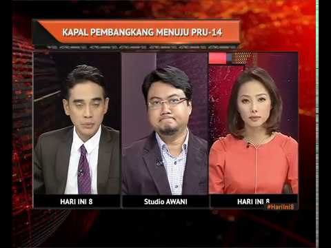 Kapal pembangkang menuju PRU-14