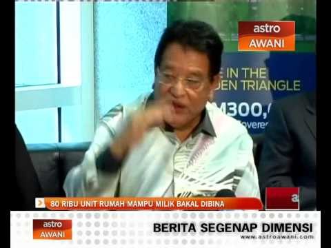 80 ribu unit rumah mampu milik bakal dibina