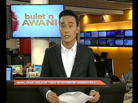 Abang Johari mulakan tugas i Ketua Menteri Sarawak Ke-6