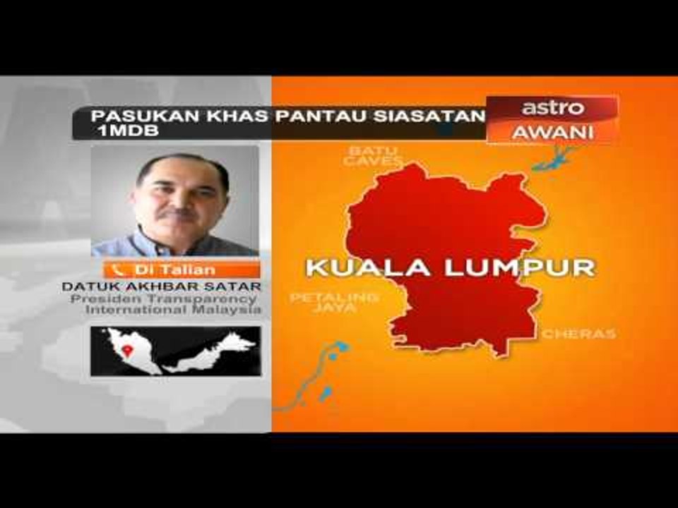 Pasukan khas pantau siasatan 1MDB