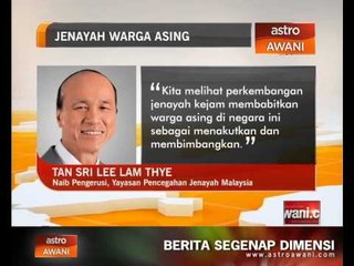 Semak status jenayah semua warga asing