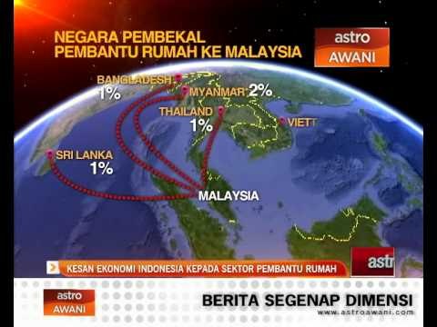 Kesan ekonomi Indonesia kepada sektor pembantu rumah