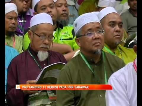PAS tanding 11 kerusi pada PRN Sarawak
