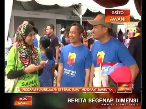 Program sukarelawan di Perak turut mendapat sambutan