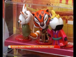 Koleksi Kungfu Panda 3 untuk pelanggan Tesco