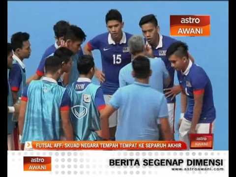 Futsal AFF: Skuad negara tempah tempat ke separuh akhir