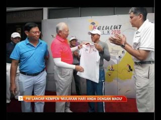 PM lancar kempen 'Mulakan Hari Anda Dengan Madu'