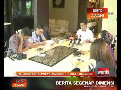 Kerajaan kaji semula kemasukan 1.5 juta Bangladesh