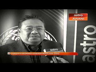 Perginya seorang lagenda bersuara emas