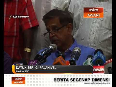 Palanivel pertimbang ambil tindakan ke atas ROS