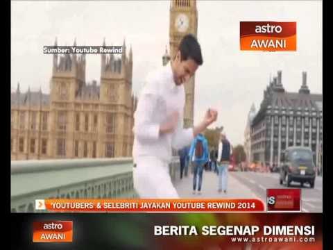 ‘Youtubers’ & selebriti jayakan Youtube Rewind 2014